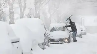yellow warning - winter storm in Canada 2026.