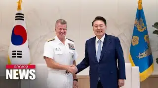 Yoon asks new U.S Indo-Pacific commander for united form of extended deterrence