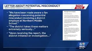 York County middle school employee facing misconduct investigation