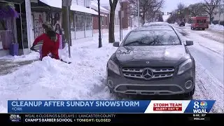York lifts snow emergency, will start enforcing sidewalk citations on Tuesday