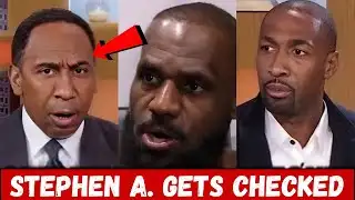 “YOU’RE WEIRD!” LeBron James & Gilbert Arenas CONFRONT Stephen A Smith LIVE on ESPN First Take |