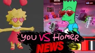 You vs Homer news!