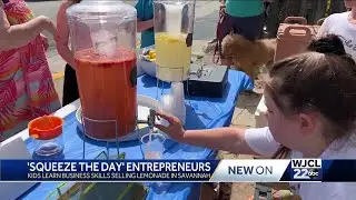 Young entrepreneurs "squeeze the day" on Tybee Island