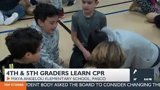 Young people making impact: Pasco Fire teaches Maya Angelou students CPR