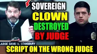 Young Sovereign Citizen Tries “Scripted Law” Tricks — Judge Instantly Shuts Him Down!