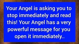 Your Angel is asking you to stop immediately and read this || (QH)