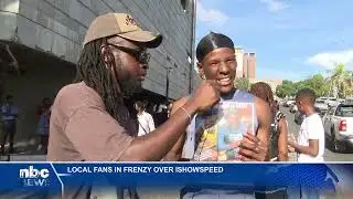 YouTuber IShowSpeed calls African tour life-changing - nbc