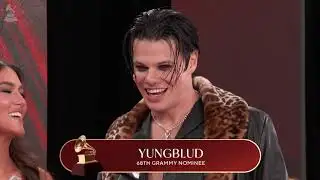 YUNGBLUD Red Carpet Interview | 2026 GRAMMYs