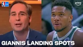 Zach Lowe’s Realistic Giannis Trade Destinations | NBA on Prime