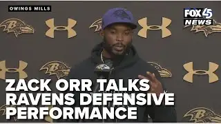 Zack Orr talks Ravens defensive performance