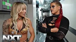 ZARIA Confronts Sol Ruca Backstage For Her SHOCKING Decision on NXT!