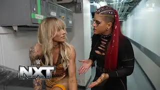 ZARIA Confronts Sol Ruca Backstage For Her SHOCKING Decision on NXT!