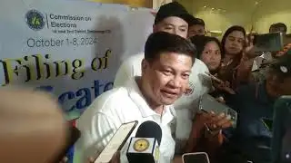 ZC 2nd District Rep Mannix Dalipe files COC for Mayor