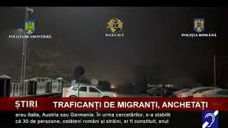 Zeci de percheziţii, într-un dosar de trafic de migranţi