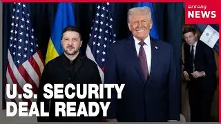 Zelenskyy says U.S. security guarantee is 100% ready
