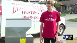 Zimmerman Heating Company donates HVAC equipment