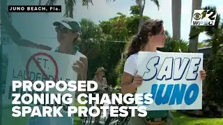 Zoning changes spark protests in Juno Beach, council calls concerns premature