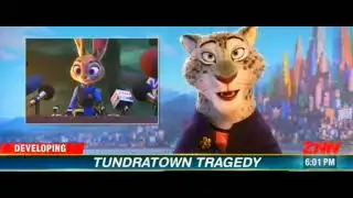 Zootopia breaking news scene