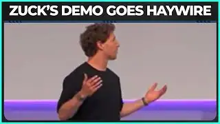 Zuckerberg Demo Turns Into A DISASTER