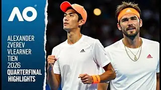 Zverev vs Learner Tien 🔥 Quarterfinal Thriller | Australian Open 2026 Highlights